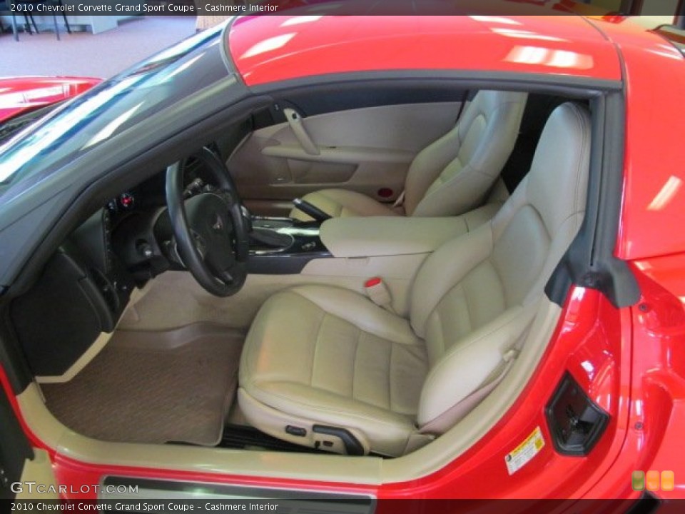 Cashmere Interior Photo for the 2010 Chevrolet Corvette Grand Sport Coupe #66592446