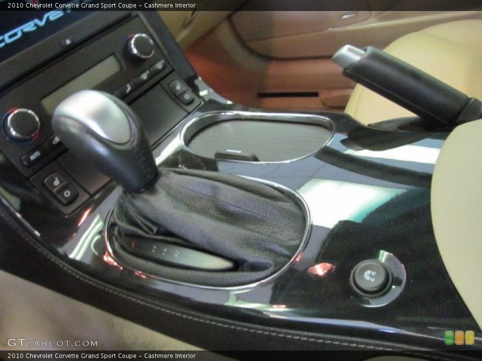 Cashmere Interior Transmission for the 2010 Chevrolet Corvette Grand Sport Coupe #66592485