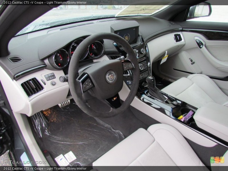 Light Titanium/Ebony Interior Prime Interior for the 2012 Cadillac CTS -V Coupe #66593284