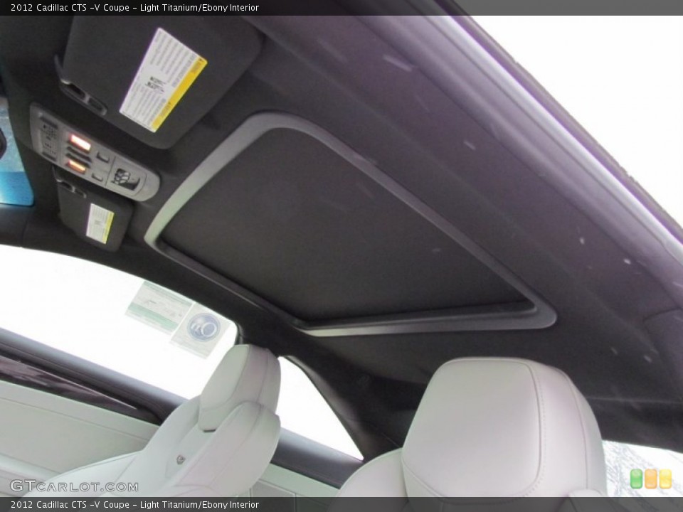 Light Titanium/Ebony Interior Sunroof for the 2012 Cadillac CTS -V Coupe #66593311