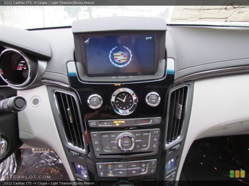 Light Titanium/Ebony Interior Controls for the 2012 Cadillac CTS -V Coupe #66593336