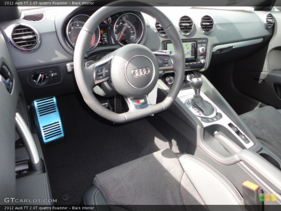 Black Interior Dashboard for the 2012 Audi TT 2.0T quattro Roadster #66593767