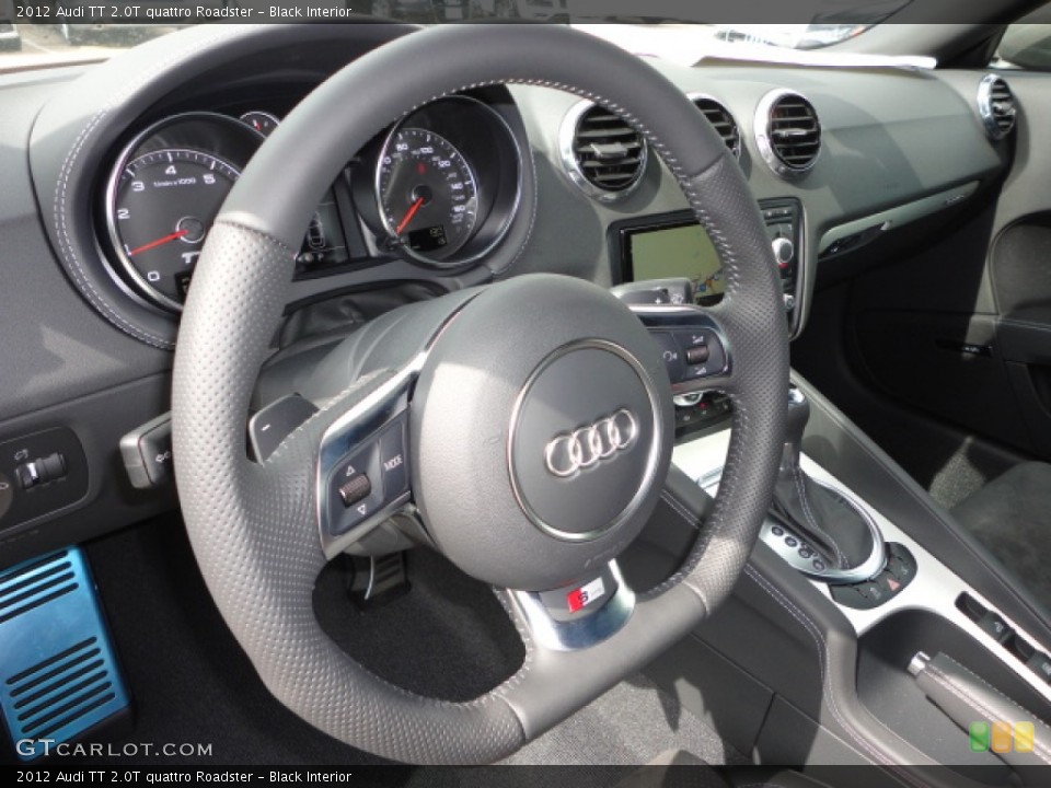 Black Interior Steering Wheel for the 2012 Audi TT 2.0T quattro Roadster #66593785