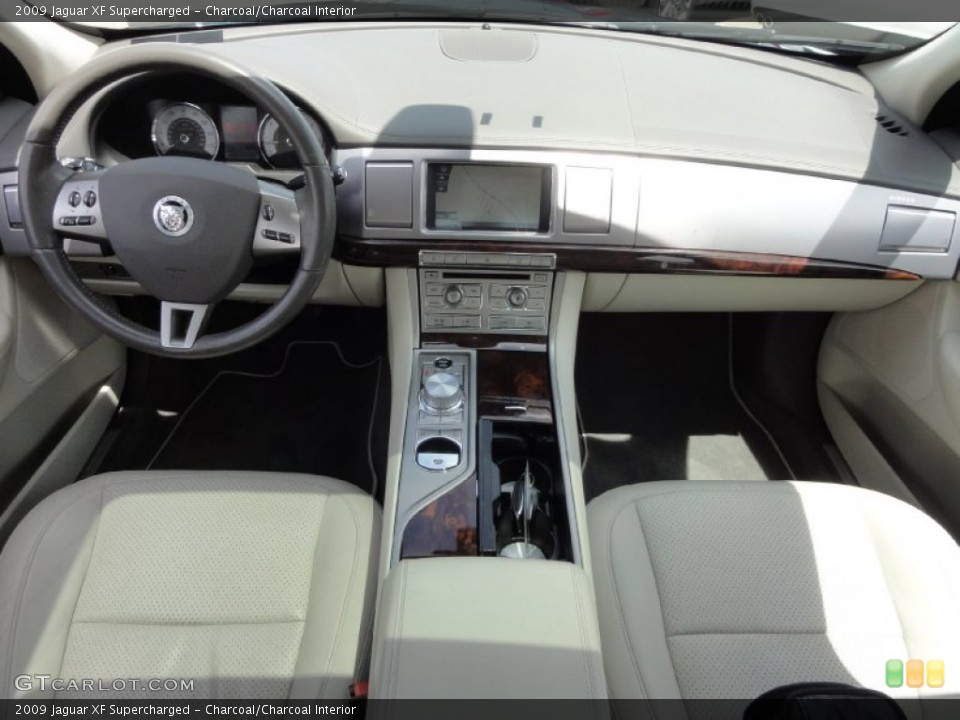 Charcoal/Charcoal Interior Dashboard for the 2009 Jaguar XF Supercharged #66596716