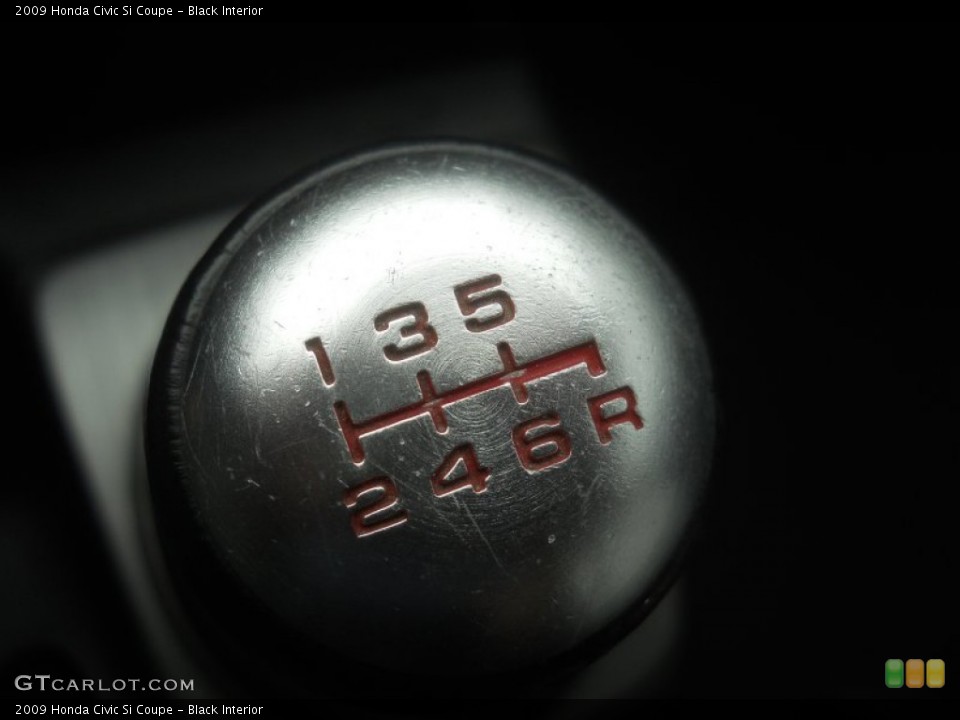 Black Interior Transmission for the 2009 Honda Civic Si Coupe #66596751