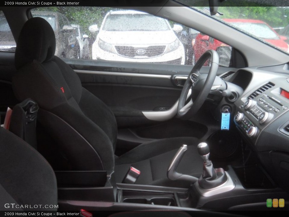 Black Interior Photo for the 2009 Honda Civic Si Coupe #66596818