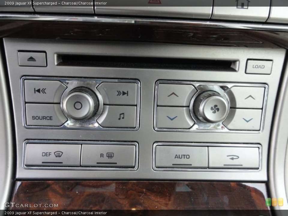 Charcoal/Charcoal Interior Controls for the 2009 Jaguar XF Supercharged #66596833