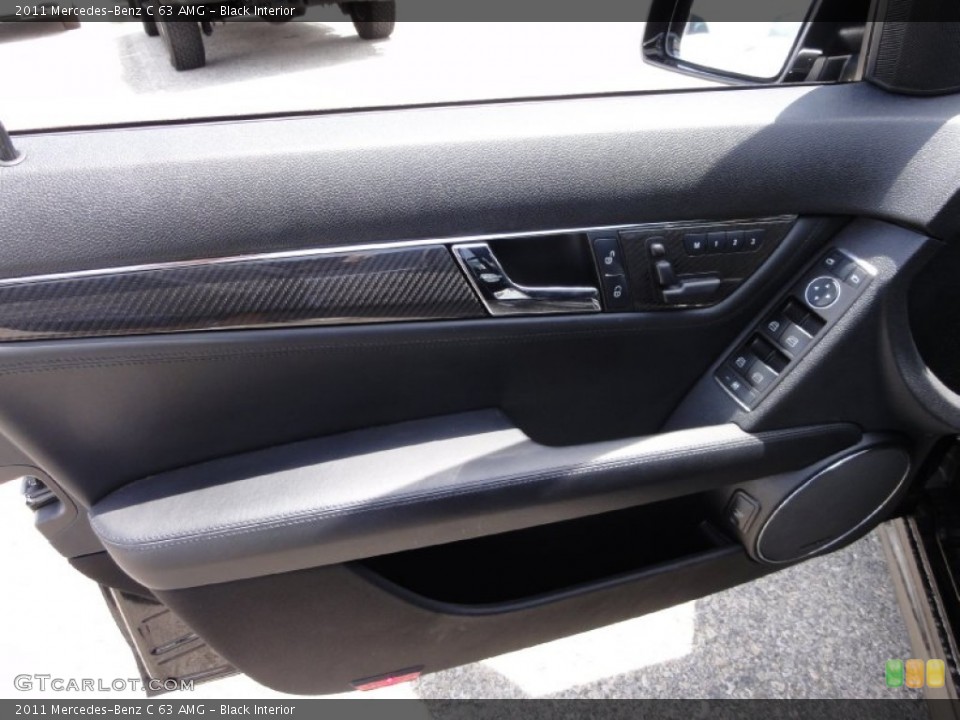 Black Interior Door Panel for the 2011 Mercedes-Benz C 63 AMG #66597073