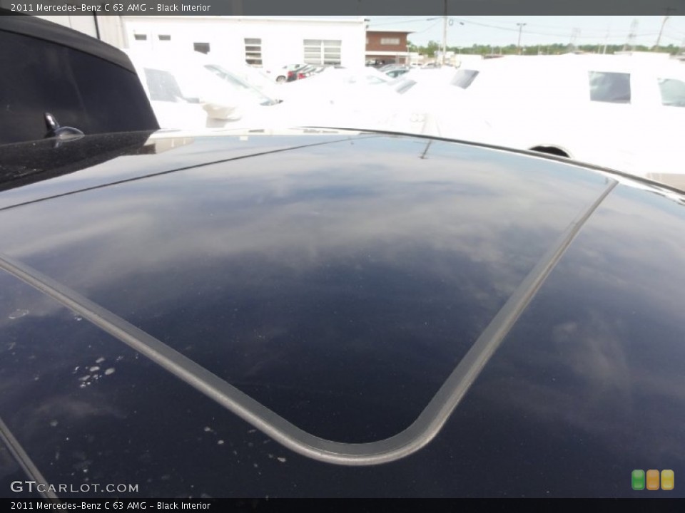 Black Interior Sunroof for the 2011 Mercedes-Benz C 63 AMG #66597166