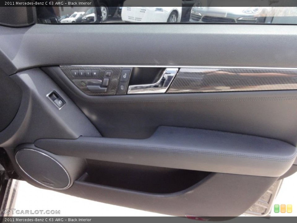 Black Interior Door Panel for the 2011 Mercedes-Benz C 63 AMG #66597175