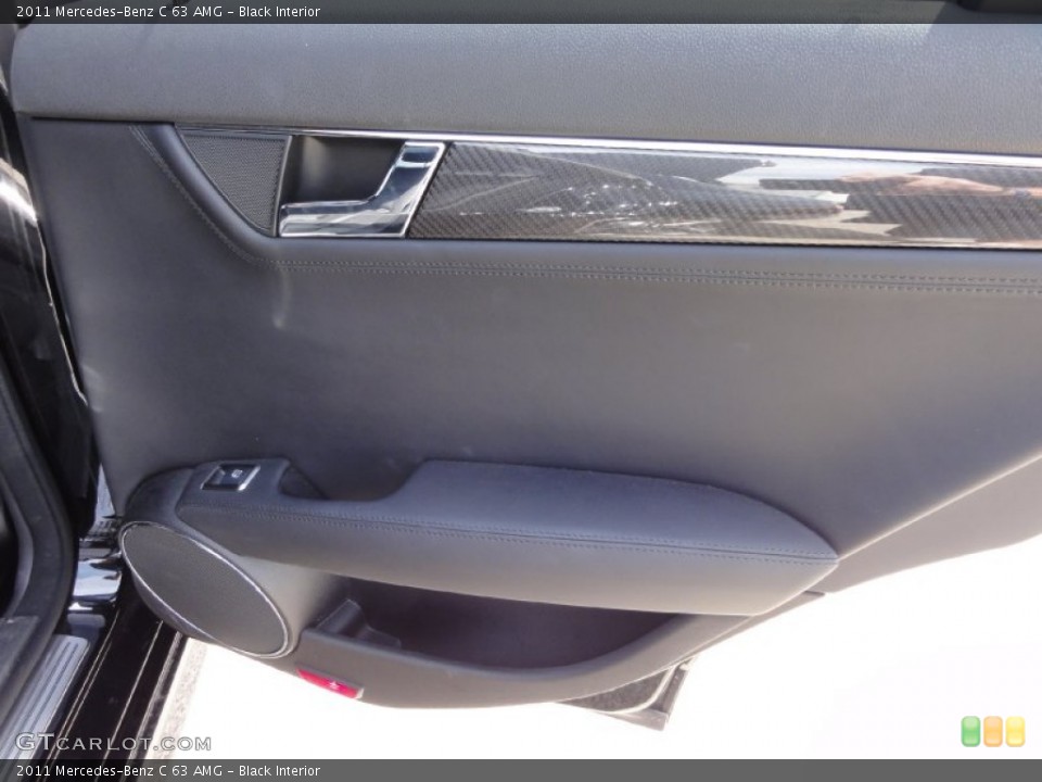 Black Interior Door Panel for the 2011 Mercedes-Benz C 63 AMG #66597193