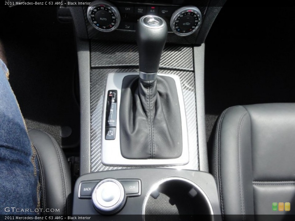 Black Interior Transmission for the 2011 Mercedes-Benz C 63 AMG #66597380