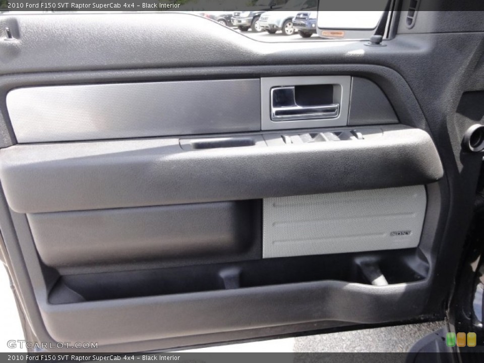 Black Interior Door Panel for the 2010 Ford F150 SVT Raptor SuperCab 4x4 #66598985