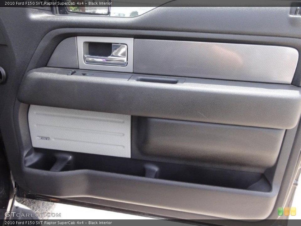 Black Interior Door Panel for the 2010 Ford F150 SVT Raptor SuperCab 4x4 #66599048