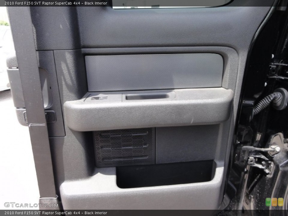 Black Interior Door Panel for the 2010 Ford F150 SVT Raptor SuperCab 4x4 #66599059