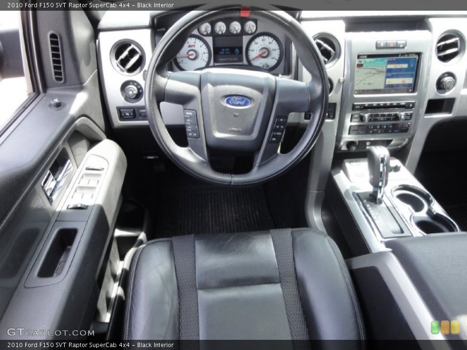 Black Interior Dashboard for the 2010 Ford F150 SVT Raptor SuperCab 4x4 #66599108