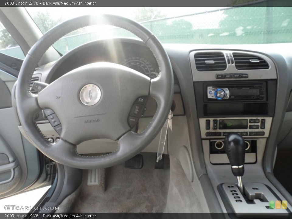 Dark Ash Medium Ash Interior Dashboard For The 2003 Lincoln