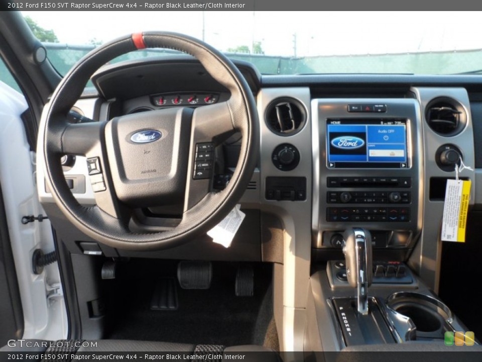 Raptor Black Leather/Cloth Interior Dashboard for the 2012 Ford F150 SVT Raptor SuperCrew 4x4 #66601996