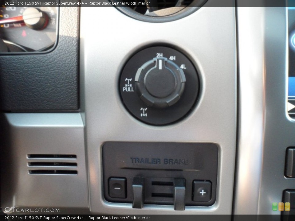 Raptor Black Leather/Cloth Interior Controls for the 2012 Ford F150 SVT Raptor SuperCrew 4x4 #66602053