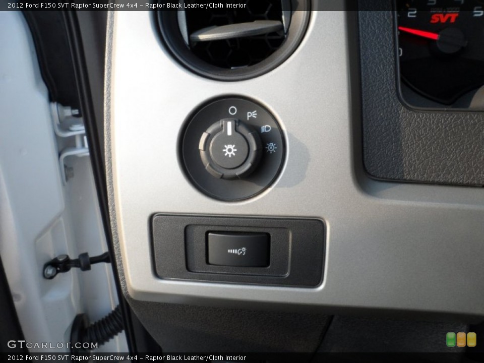Raptor Black Leather/Cloth Interior Controls for the 2012 Ford F150 SVT Raptor SuperCrew 4x4 #66602083