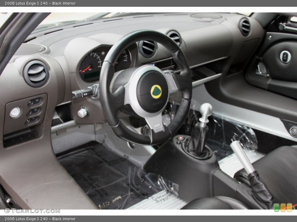 Black Interior Dashboard for the 2008 Lotus Exige S 240 #66602831