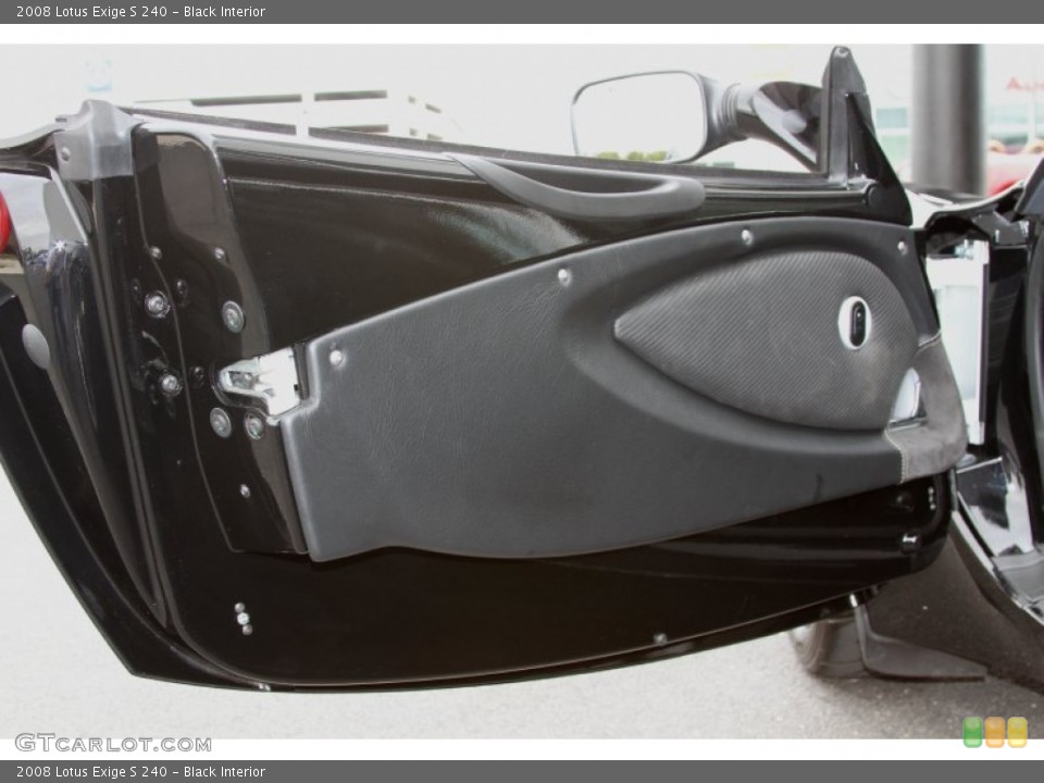 Black Interior Door Panel for the 2008 Lotus Exige S 240 #66602844
