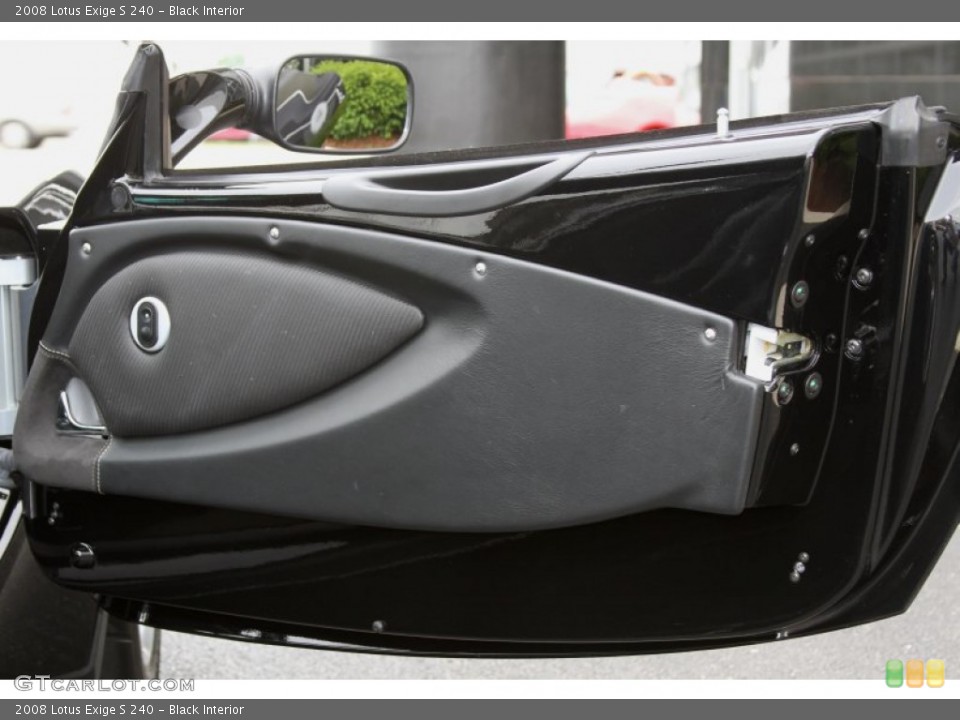 Black Interior Door Panel for the 2008 Lotus Exige S 240 #66602935