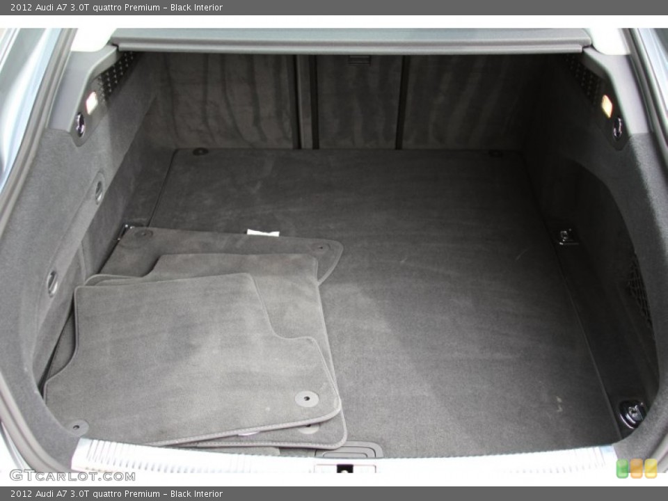 Black Interior Trunk for the 2012 Audi A7 3.0T quattro Premium #66603423