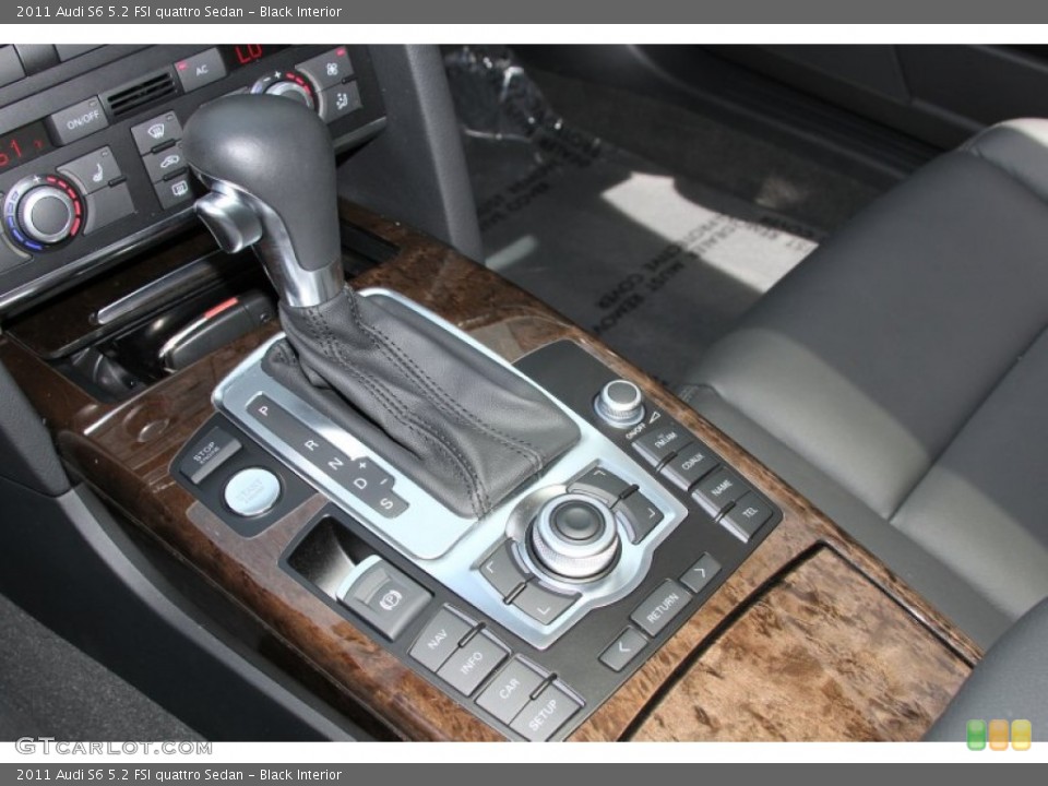 Black Interior Transmission for the 2011 Audi S6 5.2 FSI quattro Sedan #66603648
