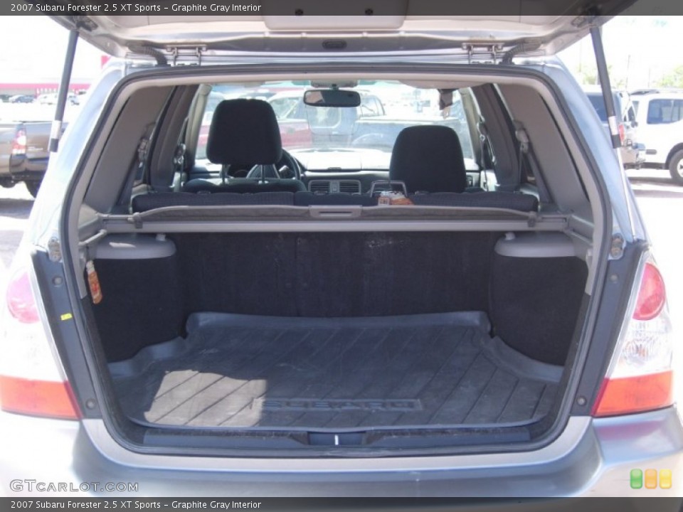 Graphite Gray Interior Trunk for the 2007 Subaru Forester 2.5 XT Sports #66605968