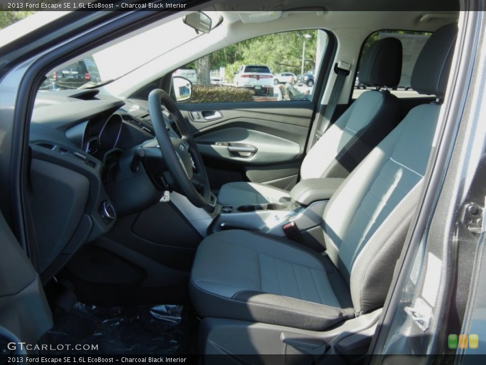 Charcoal Black Interior Photo for the 2013 Ford Escape SE 1.6L EcoBoost #66609216