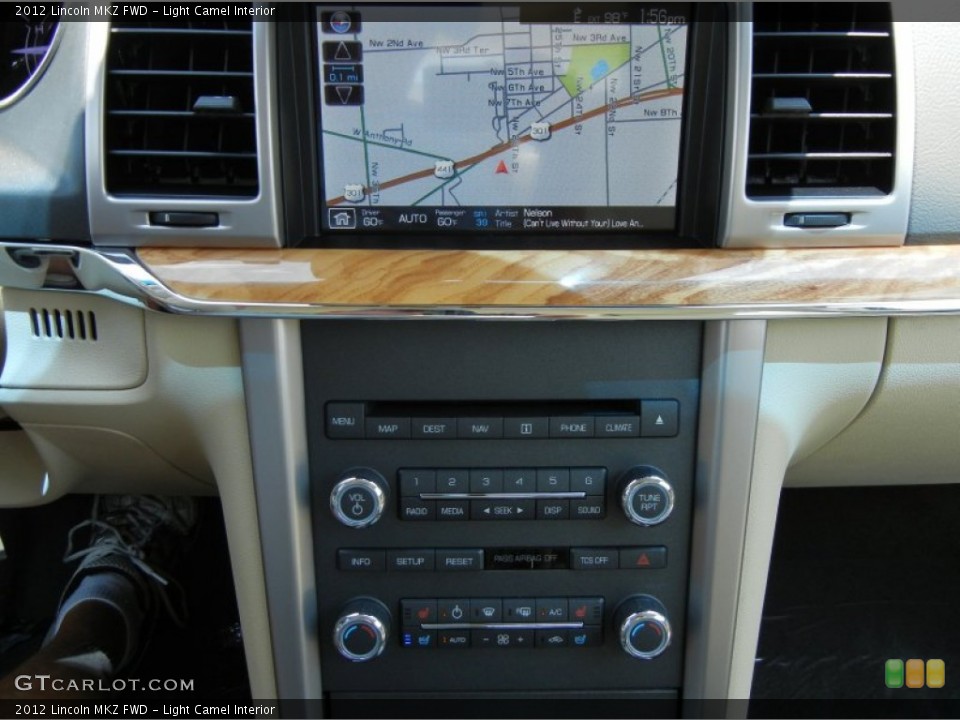 Light Camel Interior Navigation for the 2012 Lincoln MKZ FWD #66609753