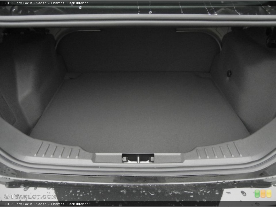 Charcoal Black Interior Trunk for the 2012 Ford Focus S Sedan #66610083