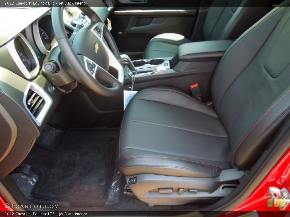 Jet Black Interior Photo for the 2012 Chevrolet Equinox LTZ #66612130