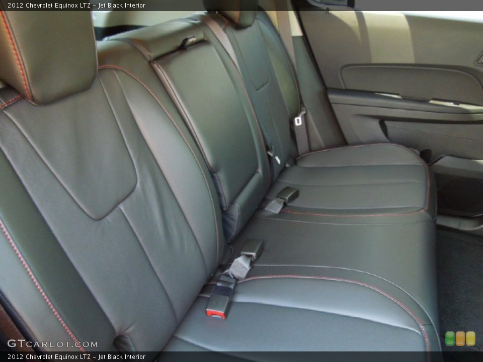 Jet Black Interior Rear Seat for the 2012 Chevrolet Equinox LTZ #66612169
