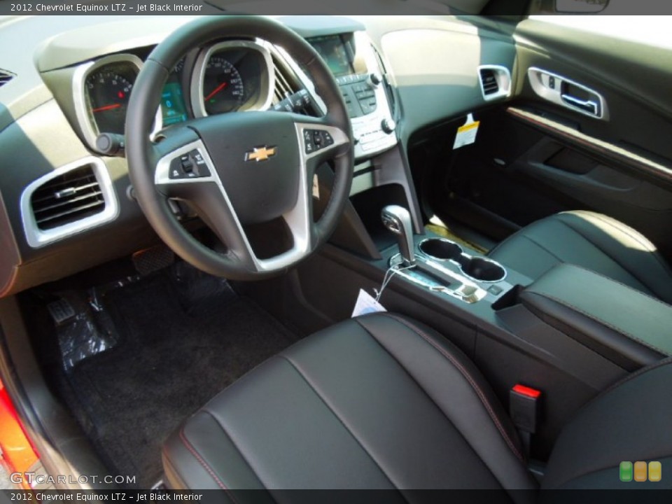 Jet Black Interior Prime Interior for the 2012 Chevrolet Equinox LTZ #66612187
