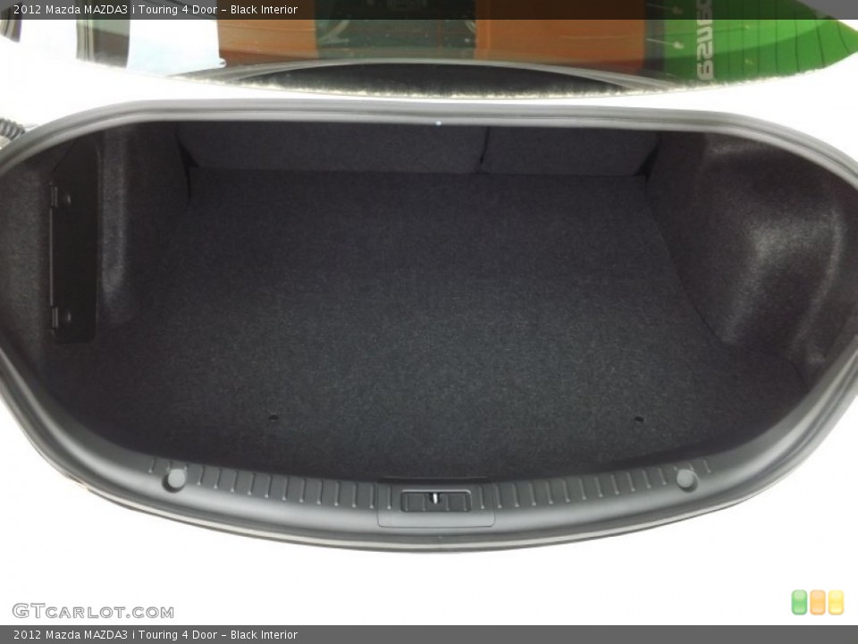 Black Interior Trunk for the 2012 Mazda MAZDA3 i Touring 4 Door #66613796