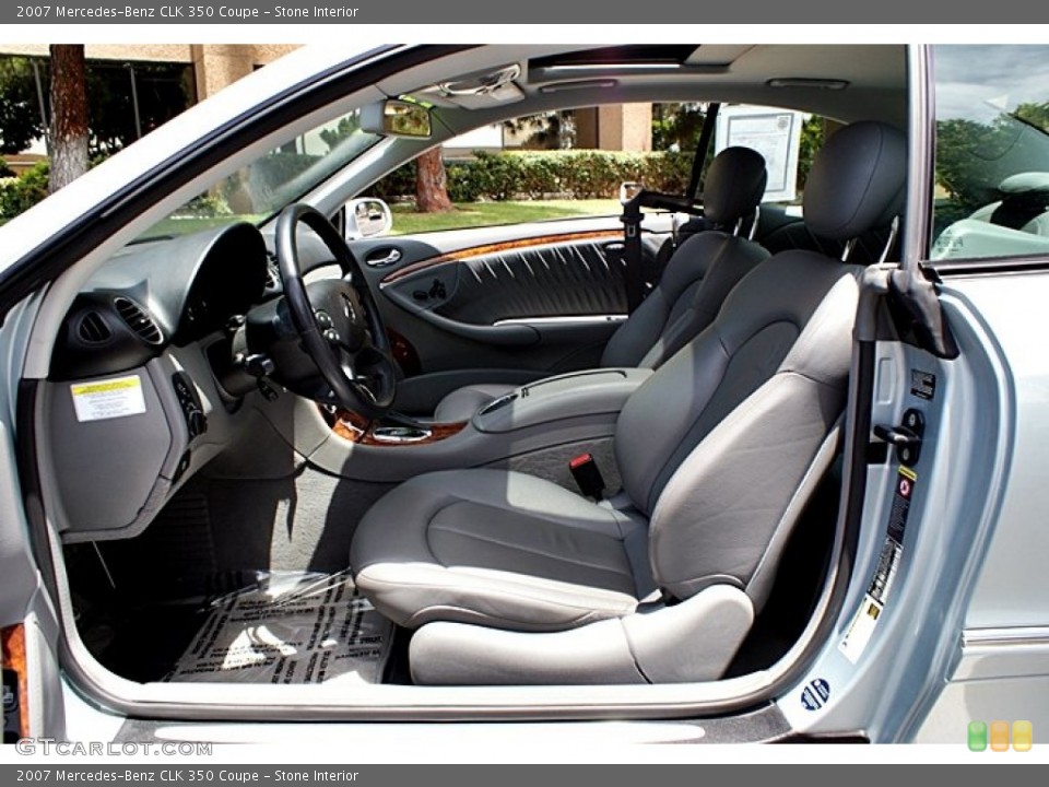 Stone Interior Photo for the 2007 Mercedes-Benz CLK 350 Coupe #66617225