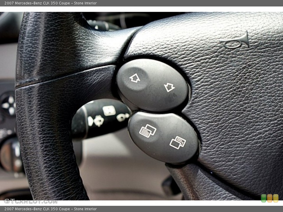 Stone Interior Controls for the 2007 Mercedes-Benz CLK 350 Coupe #66617300