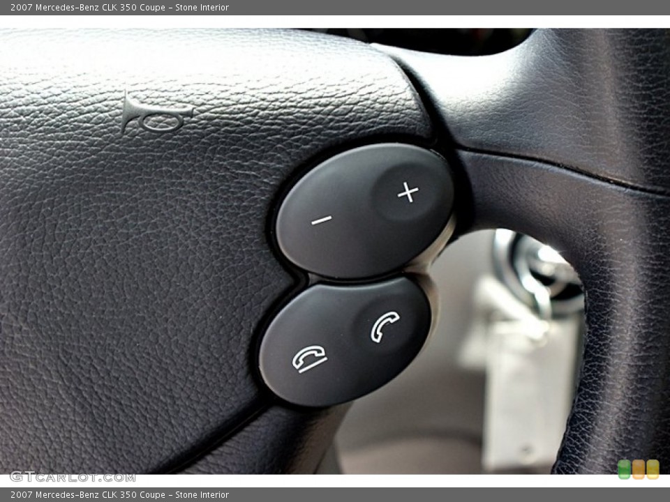 Stone Interior Controls for the 2007 Mercedes-Benz CLK 350 Coupe #66617318