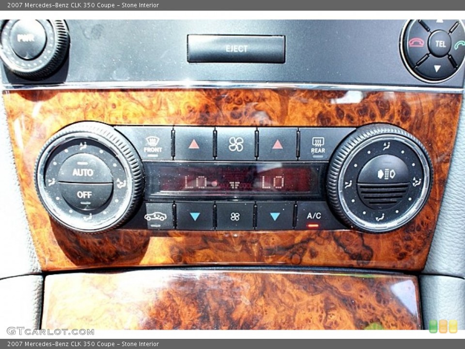 Stone Interior Controls for the 2007 Mercedes-Benz CLK 350 Coupe #66617345