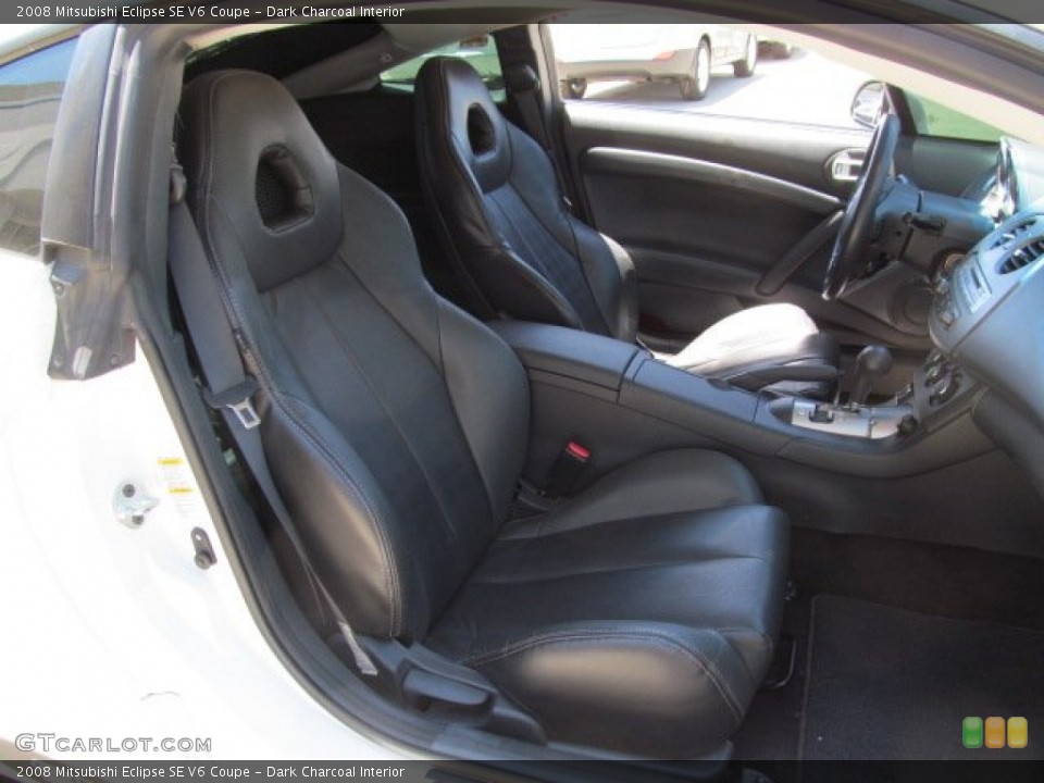 Dark Charcoal Interior Front Seat for the 2008 Mitsubishi Eclipse SE V6 Coupe #66620915