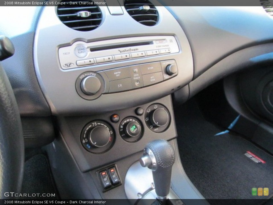 Dark Charcoal Interior Controls for the 2008 Mitsubishi Eclipse SE V6 Coupe #66620935