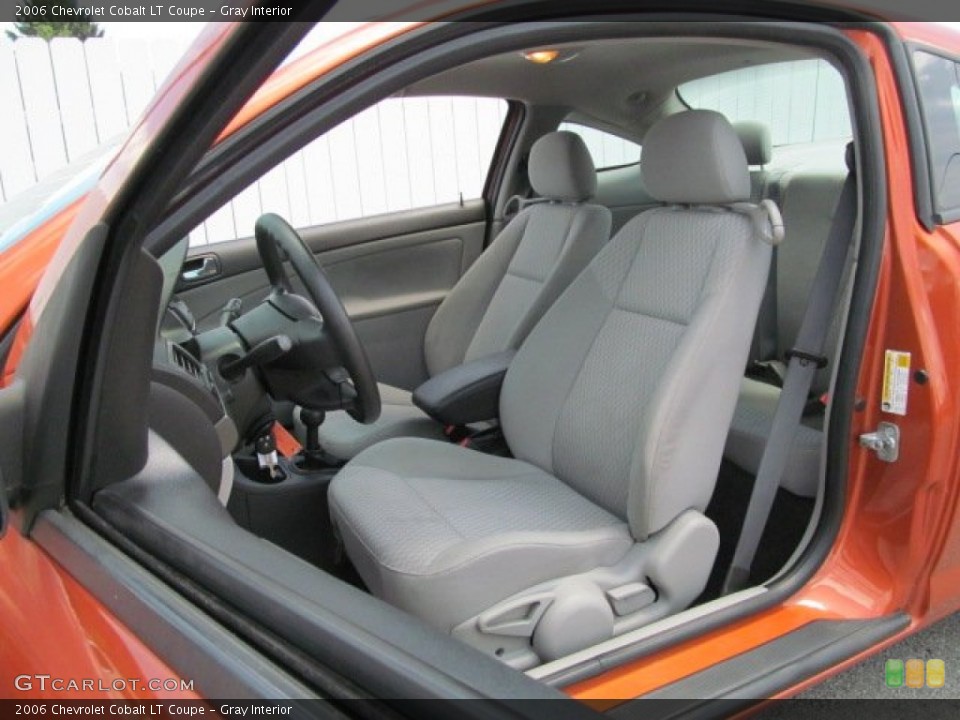 Gray Interior Front Seat for the 2006 Chevrolet Cobalt LT Coupe #66624890