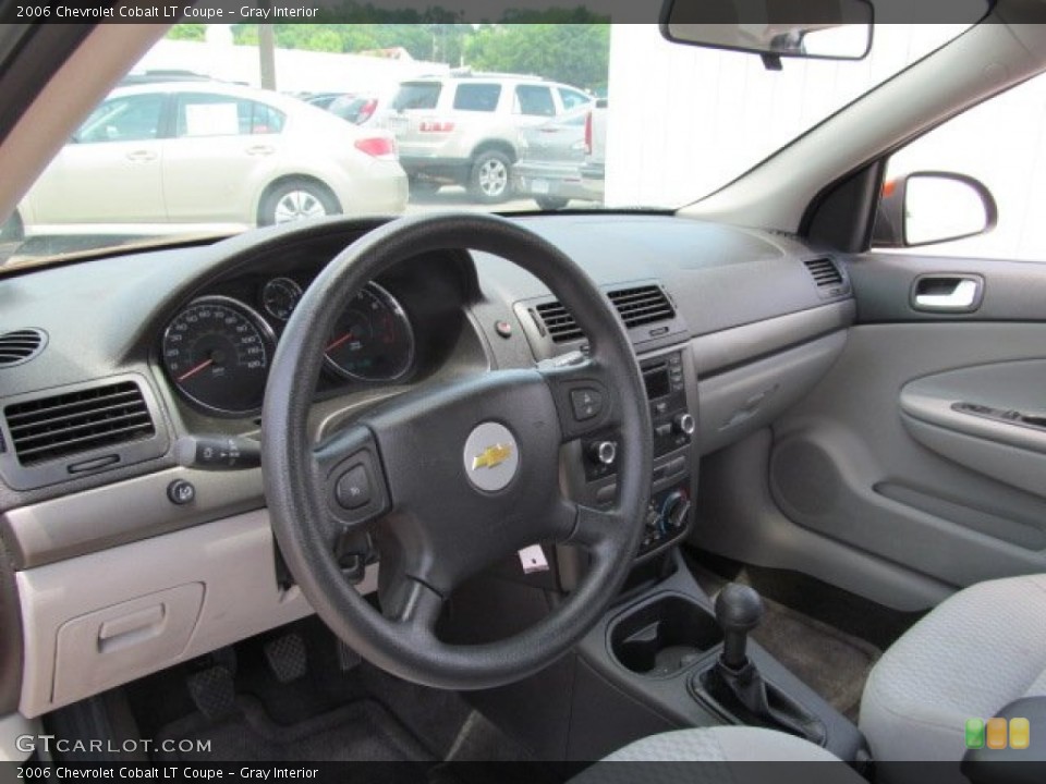 Gray Interior Dashboard for the 2006 Chevrolet Cobalt LT Coupe #66624893
