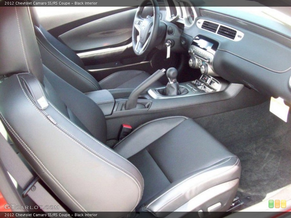 Black Interior Photo for the 2012 Chevrolet Camaro SS/RS Coupe #66626824