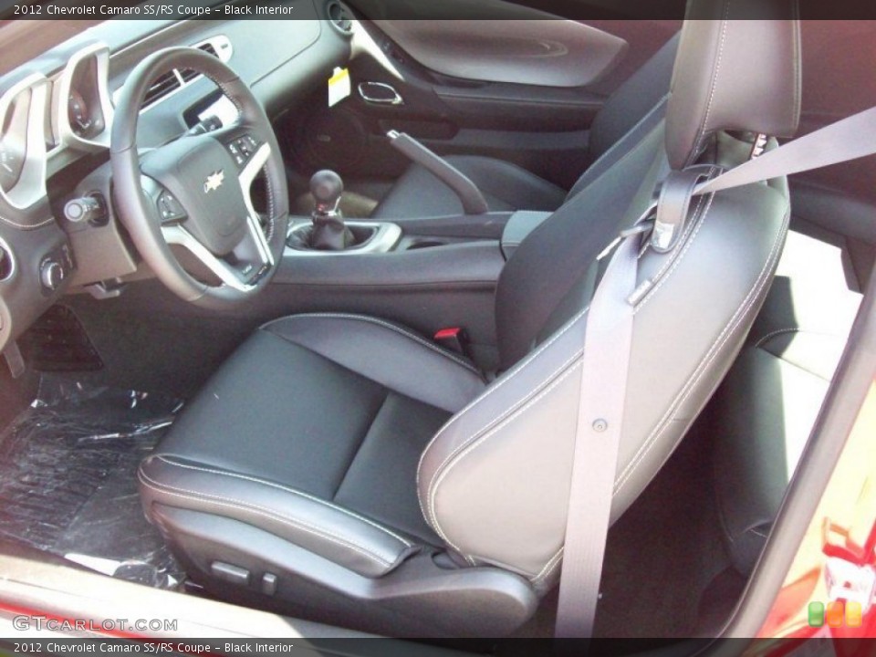 Black Interior Photo for the 2012 Chevrolet Camaro SS/RS Coupe #66626936