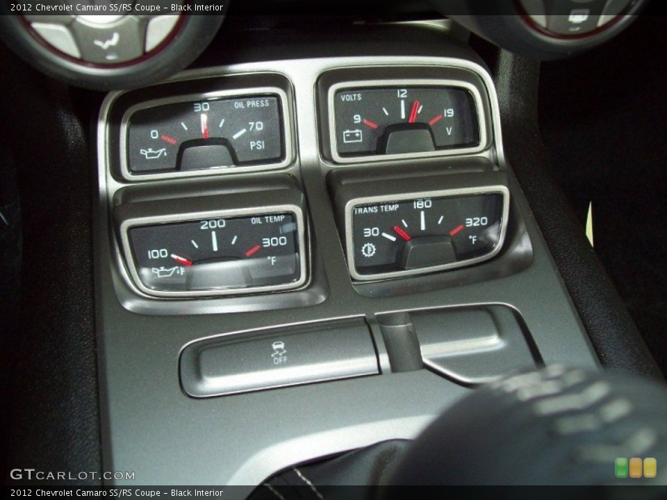 Black Interior Gauges for the 2012 Chevrolet Camaro SS/RS Coupe #66626981