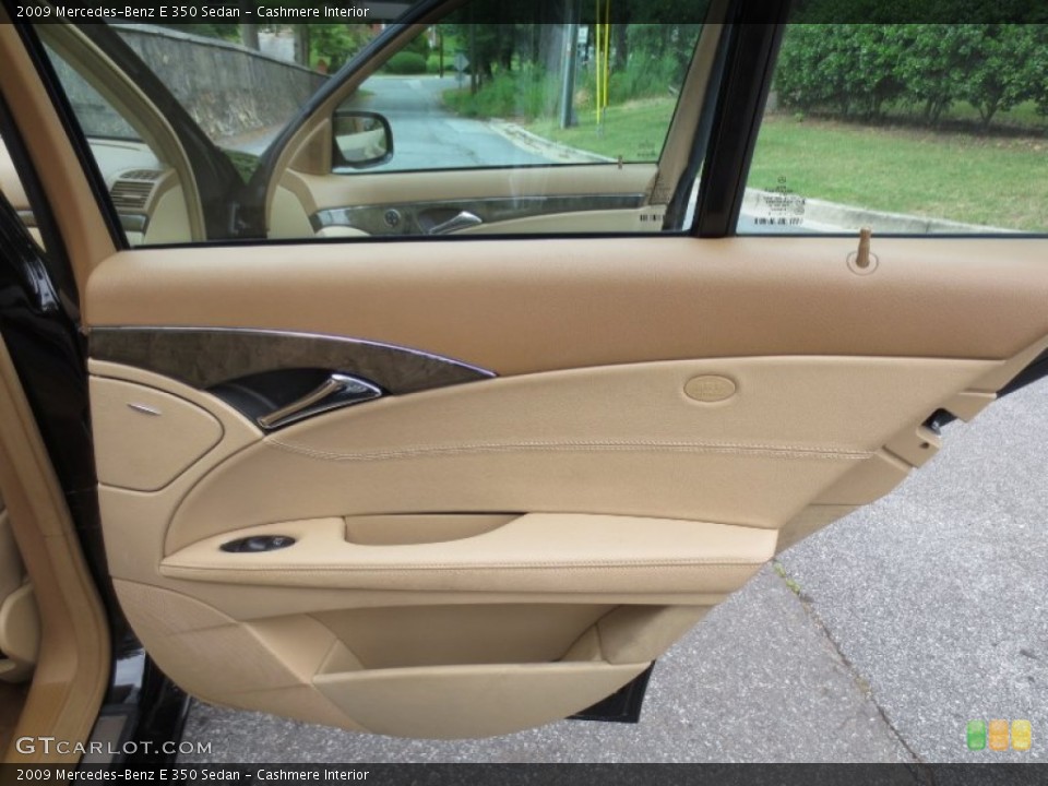 Cashmere Interior Door Panel for the 2009 Mercedes-Benz E 350 Sedan #66627485