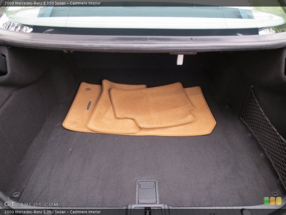 Cashmere Interior Trunk for the 2009 Mercedes-Benz E 350 Sedan #66627491
